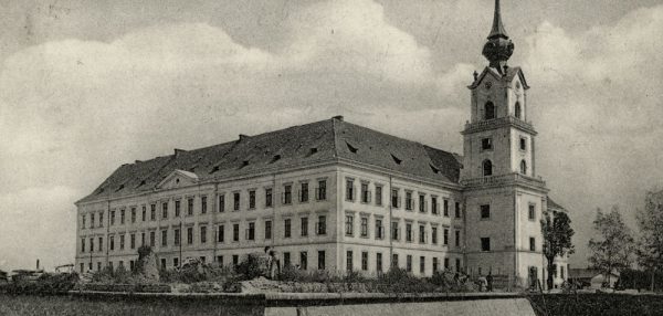 Zamek Lubomirskich w Rzeszowie - stara fotografia